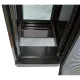 UA-MGSE4268MPB Шкаф 19" 42U, 610х865 мм (Ш*Г), усиленный, перфорированная дверь (66%), черный