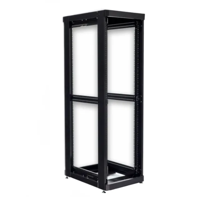 UA-MGSE4268MPB Шкаф 19" 42U, 610х865 мм (Ш*Г), усиленный, перфорированная дверь (66%), черный