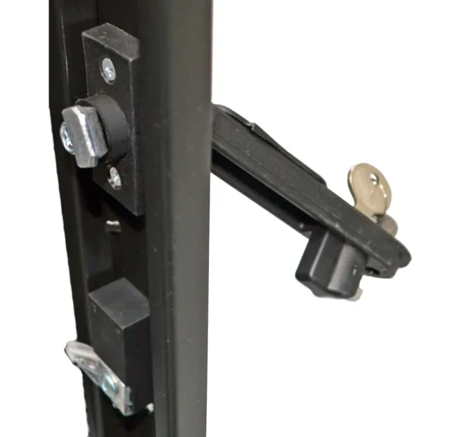 UA-MGSE4268MPB Шкаф 19" 42U, 610х865 мм (Ш*Г), усиленный, перфорированная дверь (66%), черный