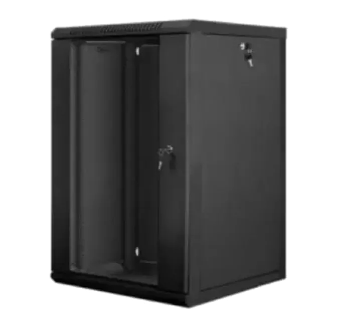 Hypernet WMNC66-18U-FLAT-BLACK Шкаф коммутационный настенный