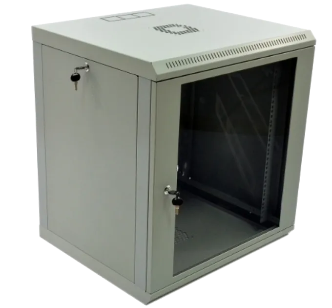 12U Шкаф 19", 600x500x640мм (Ш*Г*В), эконом, акриловое стекло, серый 12U Шкаф 19", 600x500x640мм (Ш*Г*В), эконом, акриловое стекло, серый
