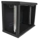 EServer 9U 600х350х503 стекло, черный Шкаф