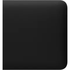 Ajax SideCover (CP) black Фронтальная панель