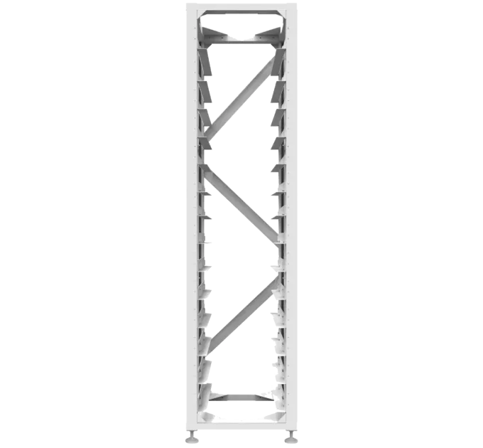 Deye BOS-A-Rack-14 floors Стойка для 14 висковольтних батарей Deye BOS-A-Rack-14 floors Стойка для 14 висковольтних батарей