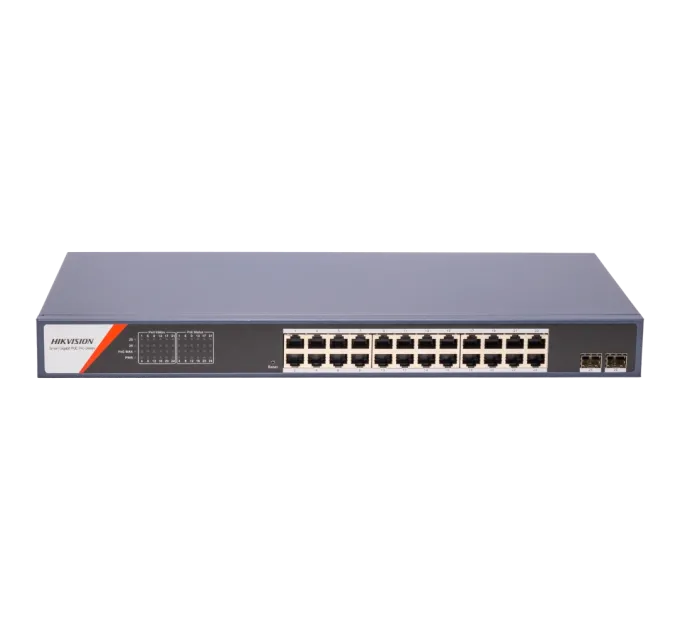 Hikvision DS-3E1526P-SI-24P2F Коммутатор 24 порта управляемый Hikvision DS-3E1526P-SI-24P2F Коммутатор 24 порта управляемый