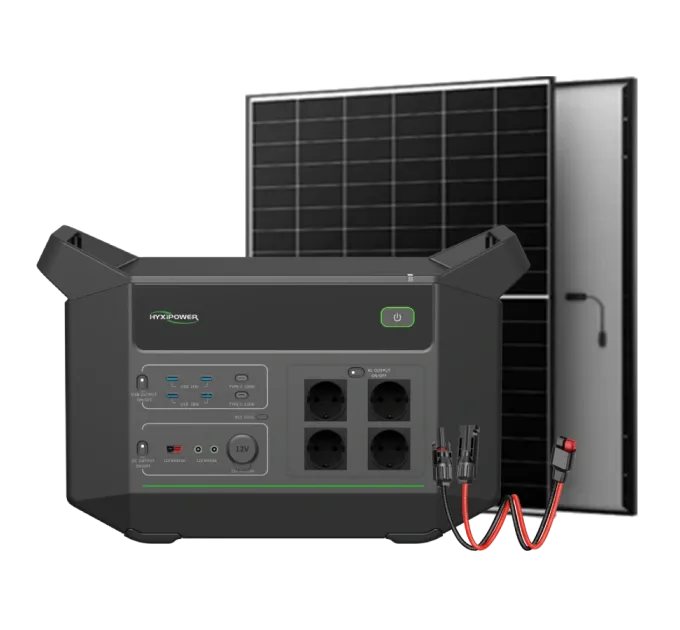 HYXiPower HYX-EA2000 + AIKO-A475-MAH54Mw 475 Вт Система автономного питания однофазная HYXiPower HYX-EA2000 + AIKO-A475-MAH54Mw 475 Вт Система автономного питания однофазная