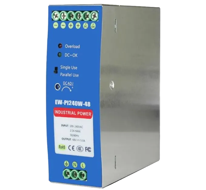 Ewind EW-PI240W-48 на DIN-рейку 240 Вт/48 В Блок живлення