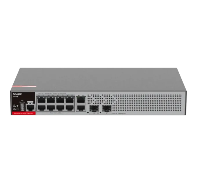 Ruijie RG-S2915-10GT2MS-P-L Layer 2+ PoE+ Коммутатор 12 портов управляемый