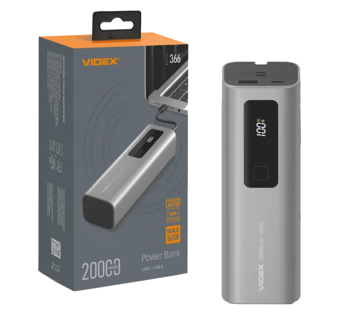 VIDEX VPB-366 PD100Вт 20000мА•г Повербанк
