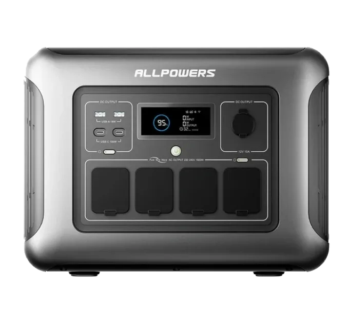ALLPOWERS R1500 LITE 1056 Вт·ч, 1600 Вт Портативная зарядная станция ALLPOWERS R1500 LITE 1056 Вт·ч, 1600 Вт Портативная зарядная станция