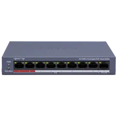 Hikvision DS-3E0109P-E/M(C) POE Коммутатор 9 портов неуправляемый