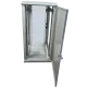 EServer 24U-600х800, скло, сіра Шафа підлогова