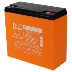 Full Energy FE-DZM-1222 12В 22А•час тяговый гелевой Аккумулятор Full Energy FE-DZM-1222 12В 22А•час тяговый гелевой Аккумулятор