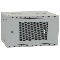 IPCOM 4U 600x450 двері перфорація (сіра) Шафа телекомунікаційна