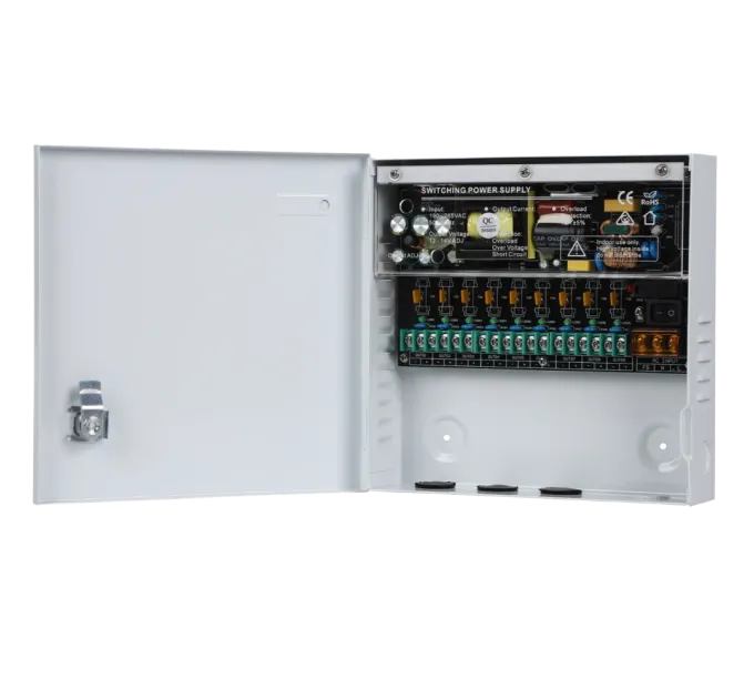 PS-1210/9CH(M) 12V/10A 9 каналів Блок живлення PS-1210/9CH(M) 12V/10A 9 каналів Блок живлення