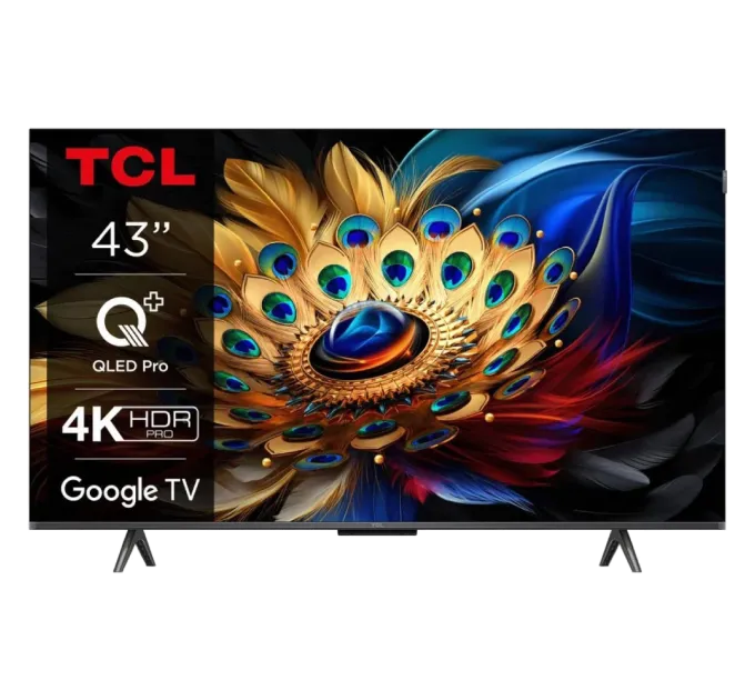 TCL 43C69B QLED 4K 60Hz Smart Google TV Titan Телевизор TCL 43C69B QLED 4K 60Hz Smart Google TV Titan Телевизор