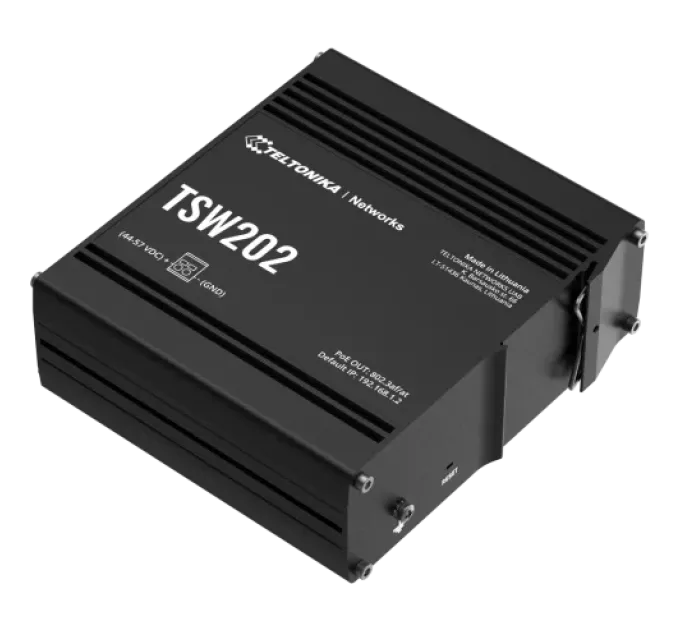 Teltonika TSW202 PoE+ Комутатор 8 портів керований