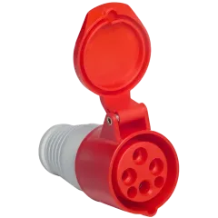 UEA 214 16А 380В 3Р+Е IP44 Розетка переносна