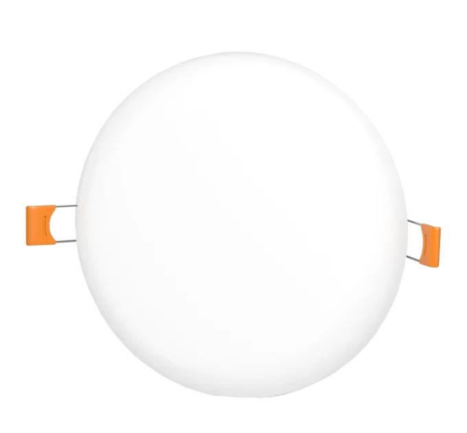 VIDEX 9W 4100K 220V LED светильник безрамочный круглый