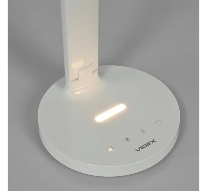 VIDEX VL-TF16W 5W 1800-5000K LED лампа настільна з акумулятором