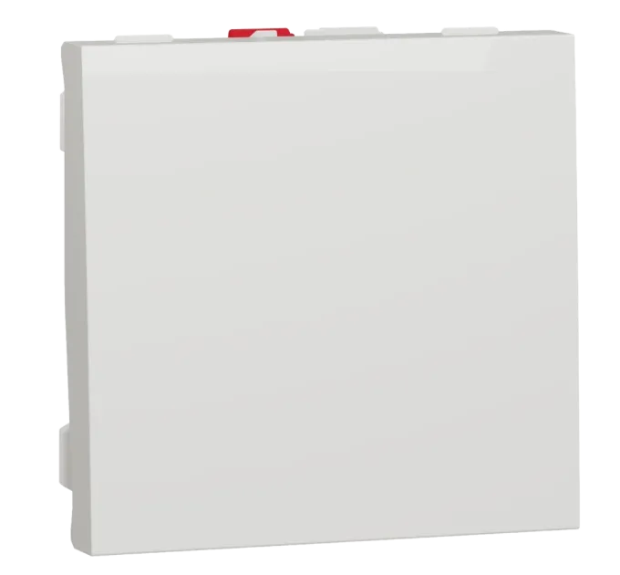 Schneider Electric New Unica NU320118 Вимикач 1-клавішний схема 1, 10А 2 модулі білий