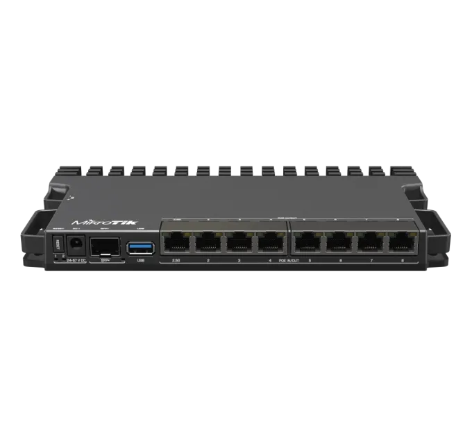 MikroTik RB5009UPr+S+IN 2.5G Ethernet 10G SFP+ PoE Маршрутизатор