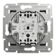 Schneider Electric EPH0300171 Asfora Выключатель 2-клавишный антрацит, пластик, без подсветки и индикации, для врезного монтажа