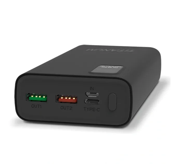 TITANUM 727S 20000mAh 22.5W Black Повербанк