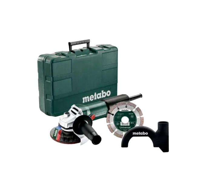 Metabo WEV 850-125 Set (603611510) Болгарка Metabo WEV 850-125 Set (603611510) Болгарка