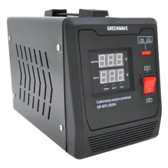 Green Wave Mauser 2000VA (1400Вт) Стабілізатор напруги релейний 1xShuko, DC140-260V, AC220±8%, BOX
