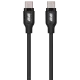 2E Type-C Glow USB-C > USB-C Кабель зарядки/синхронизации 1м 60Вт черный