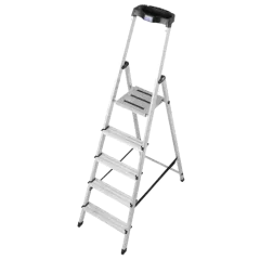KRAUSE Safety (126337) Лестница-стремянка алюминиевая 5 в. KRAUSE Safety (126337) Лестница-стремянка алюминиевая 5 в.