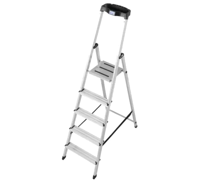 KRAUSE Safety (126337) Лестница-стремянка алюминиевая 5 в. KRAUSE Safety (126337) Лестница-стремянка алюминиевая 5 в.