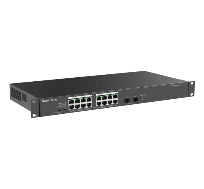 Ruijie Reyee RG-ES118GS-P-L PoE Комутатор 18 портів некерований