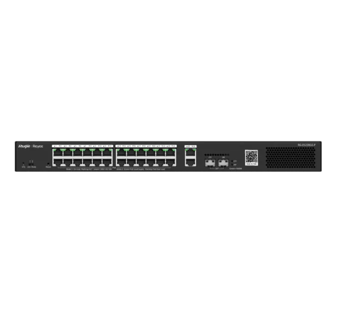 Ruijie Reyee RG-ES228GS-P POE Коммутатор 28 портов управляемый