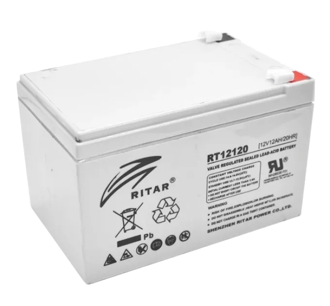 AGM RITAR RT12120B 12V 12Ah Аккумуляторная батарея