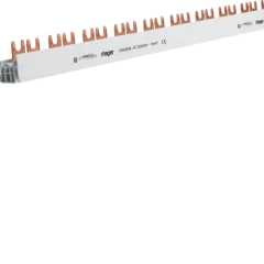 Hager KDN263B Шина фазная 2P 10мм 57M Hager KDN263B Шина фазная 2P 10мм 57M