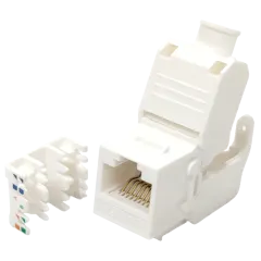 LW KeyStone RJ45 UTP Slim Модуль соединительный безинструментный LW KeyStone RJ45 UTP Slim Модуль соединительный безинструментный