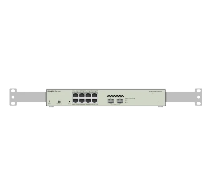 Ruijie Reyee RG-NBS3100-8GT2SFP-P V2 POE L2 Комутатор 10 портів керований