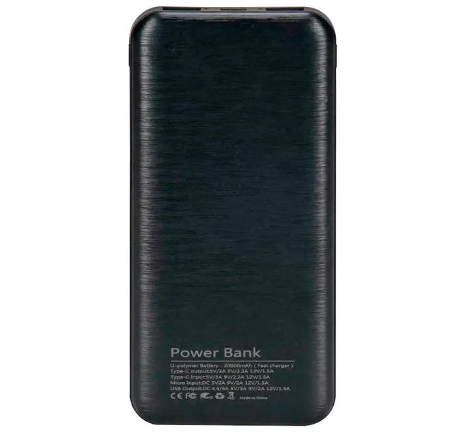 Kraft KPB-2020FC (20000 mAh) Black Повербанк