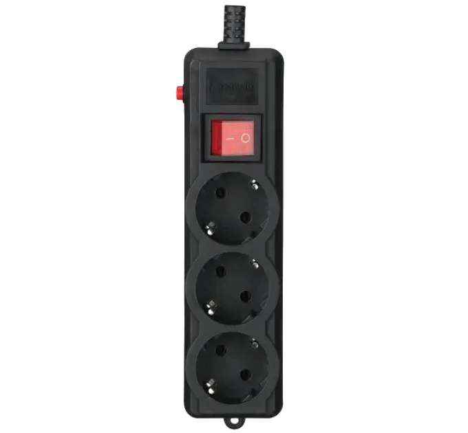 Gembird SPG3-G-15B-PRO Сетевой фильтр 4.5 м кабель 3 розеток Gembird SPG3-G-15B-PRO Сетевой фильтр 4.5 м кабель 3 розеток