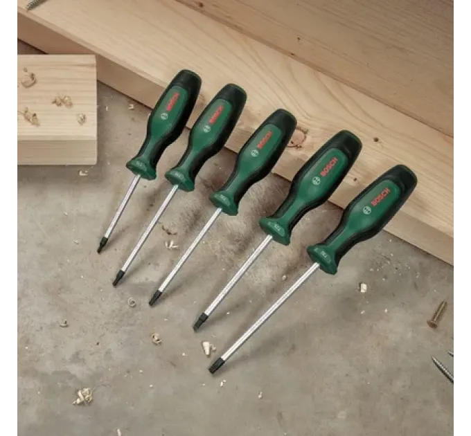 Bosch Torx10-30 (1600A02BX6) 6 шт Набор отверток