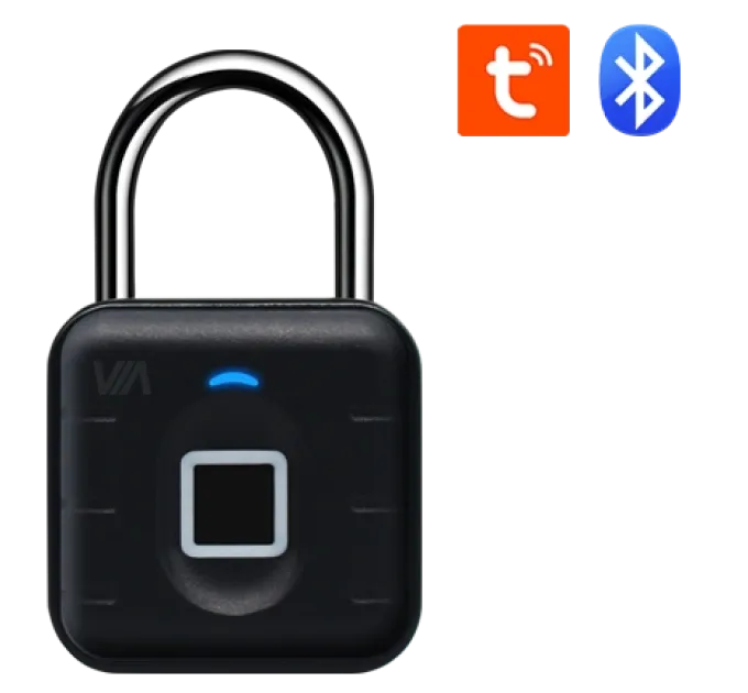 Via Security VL-1F/TB со считывателем отпечатка пальца Замок навесной