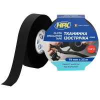 HPX LI1925 19мм х 25м Лента тканевая изоляционная
