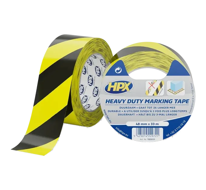 HPX TB5033 HEAVY DUTY 48мм х 33м Лента для разметки