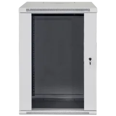 Hypernet WMNC-18U-FLAT-AC Шафа коммутаційна настінна 18U 600x450 розбірна