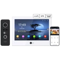 Neolight ALPHA Hybrid + PRIME FHD Black Комплект відеодомофону