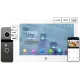 Neolight MEZZO Hybrid + SOLO IPW Graphite з кутком, PoE адаптер для панелі виклику Комплект відеодомофону