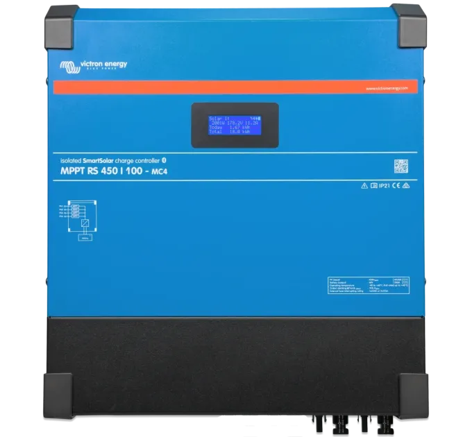 SmartSolar MPPT RS 450/100-MC4 Контроллер заряда Victron Energy SmartSolar MPPT RS 450/100-MC4 Контроллер заряда Victron Energy