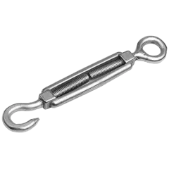 APRO М6х110 DIN1480 Талреп (cтяжка кованая крюк/кольцо) APRO М6х110 DIN1480 Талреп (cтяжка кованая крюк/кольцо)